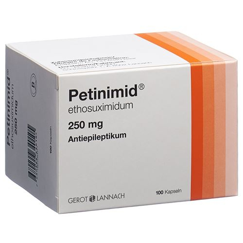 Петинимид (Суксилеп - Suxilep) 250 мг 100 капсул 