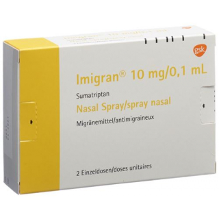 Имигран назальный спрей 2 дозы по 10 мг
