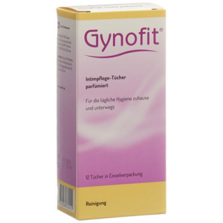 Gynofit Intimpflegetucher Parfumiert 12 штук