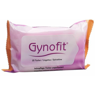 Gynofit Intimpflegetucher Unparfumiert 25 штук