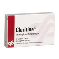 Кларитин 10 мг 42 таблетки