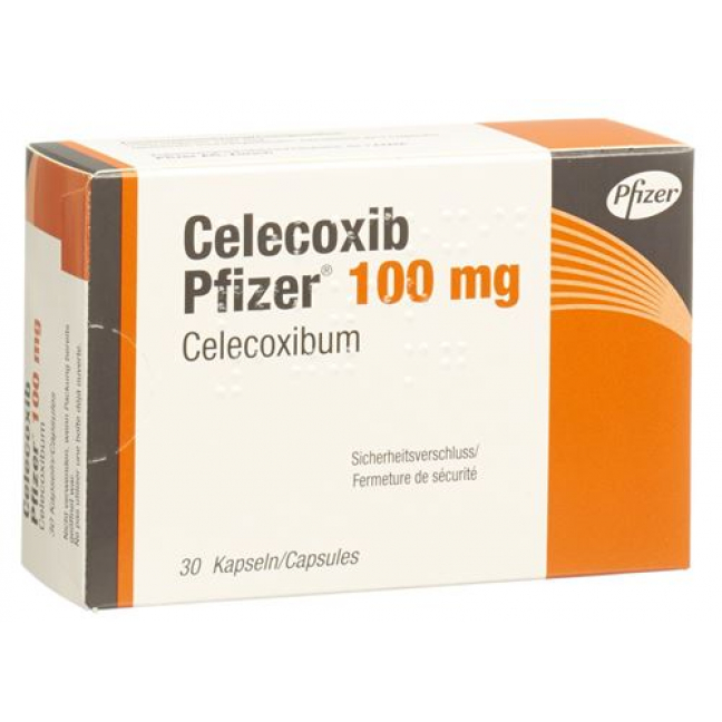 Celecoxib Pfizer 100 mg 30 Kaps