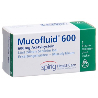 Мукофлуид 600 мг 7 шипучих таблеток