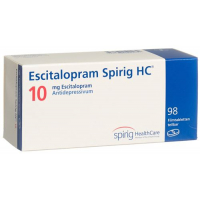 Эсциталопрам Спириг 10 мг 98 таблеток покрытых оболочкой 