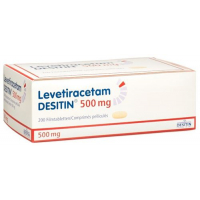 Леветирацетам Деситин 500 мг 200 таблеток покрытых оболочкой
