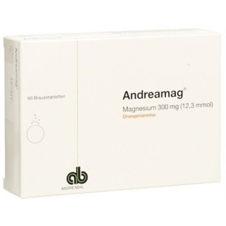 Andreamag 300 mg Orangenaroma 60 Brausentabletten