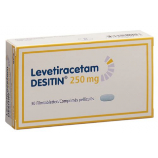 Леветирацетам Деситин 250 мг 30 таблеток покрытых оболочкой 
