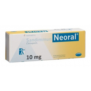 Сандиммун Неорал 10 мг 60 капсул 
