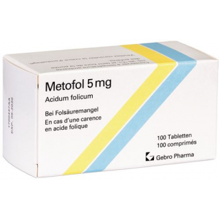 Метофол 5 мг 100 таблеток