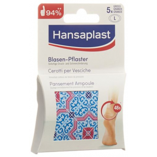 Hansaplast foot expert SOS Blasen-Pflaster 5 штук Gross fur Fersen