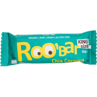 Roobar Rohkostriegel Chia-Kokosnuss 50г