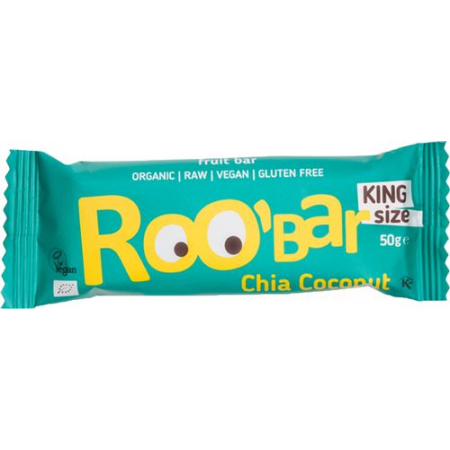 Roobar Rohkostriegel Chia-Kokosnuss 50г