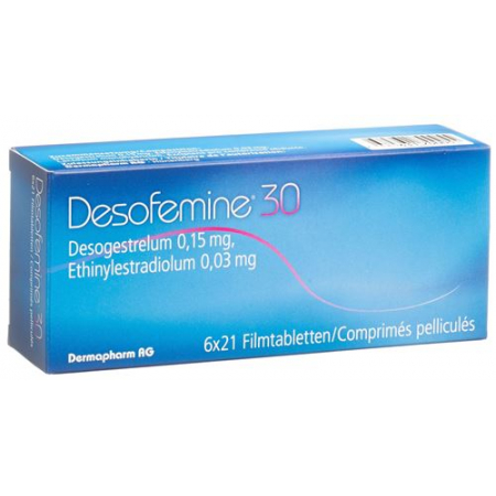 Десофемин 30 6 x 21 таблетка покрытая оболочкой