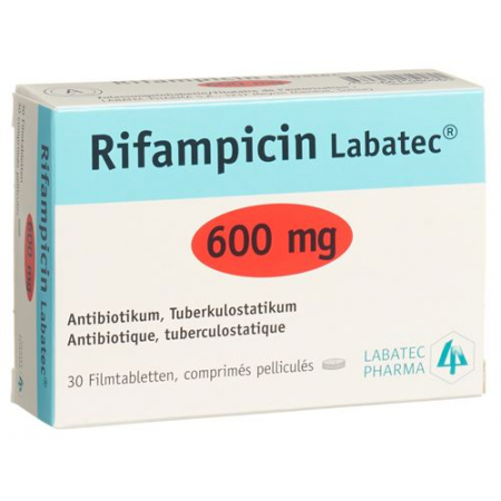 Рифампицин Лабатек 600 мг 30 таблеток покрытых оболочкой 