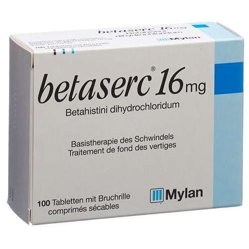 Бетасерк 16 мг 100 таблеток