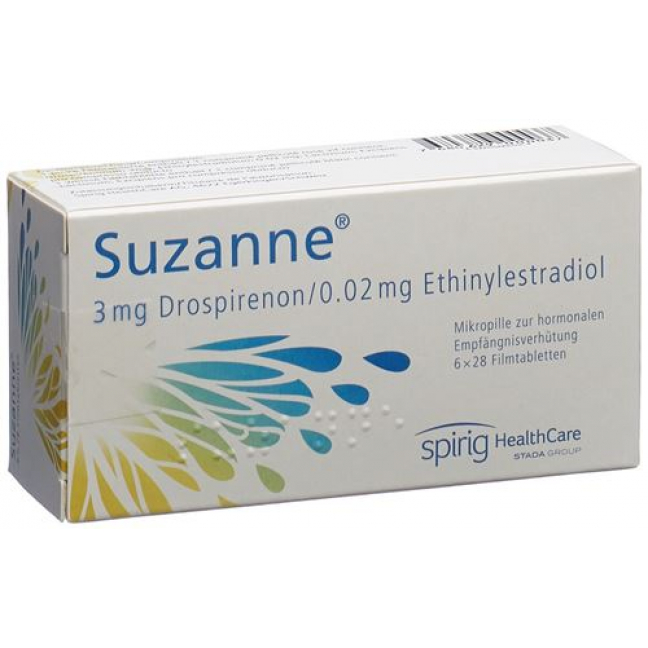 Сюзанна 6 x 28 таблеток покрытых оболочкой