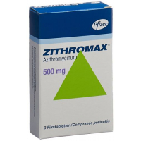 Зитромакс 500 мг 3 таблетки покрытых оболочкой 
