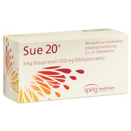Сью 20 6x21 таблетке покрытых оболочкой 