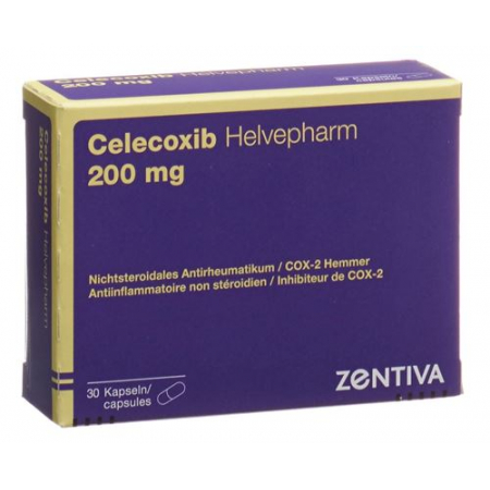 Целекоксиб Хелвефарм 200 мг 30 капсул