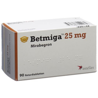 Бетмига 25 мг 90 ретард таблеток
