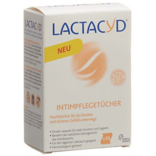 Lactacyd Intimpflegetucher 10 штук