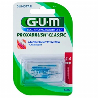 Gum Sunstar Proxabrush Iso 4 1.4мм Cyl Pink 8 штук