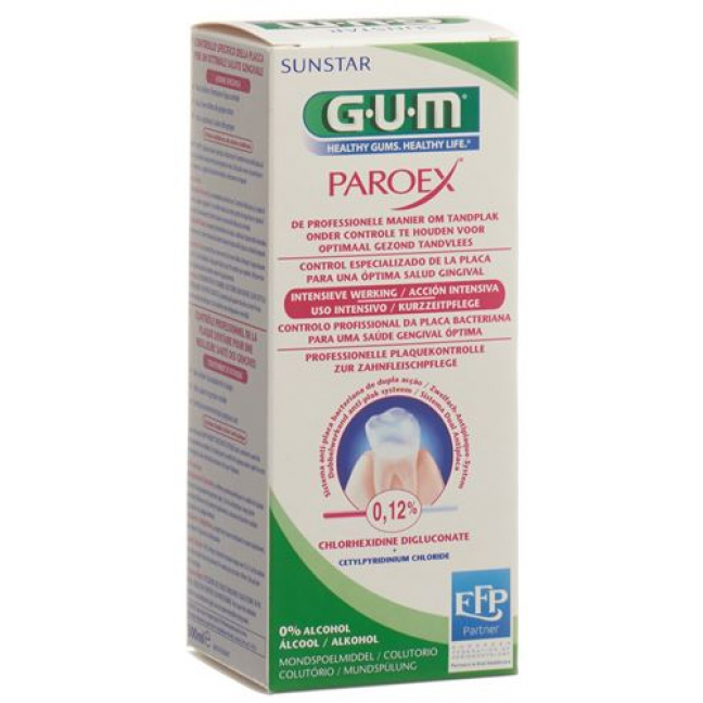 Gum Sunstar Paroex Mundspul 0.12% Chlorhex 300мл