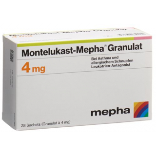 Монтелукаст Мефа гранулы 4 мг 28 пакетиков