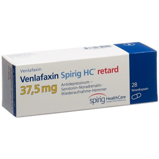 Венлафаксин Спириг HC Ретард 37,5 мг 28 капсул