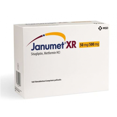 Янумет XR Ретард 50/500 мг 56 таблеток покрытых оболочкой 
