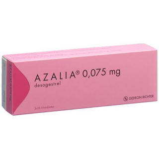 Азалия 0,075 мг 3 x 28 таблеток покрытых оболочкой
