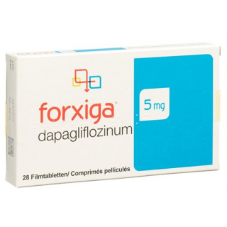 Форксига 5 мг 28 таблеток покрытых оболочкой