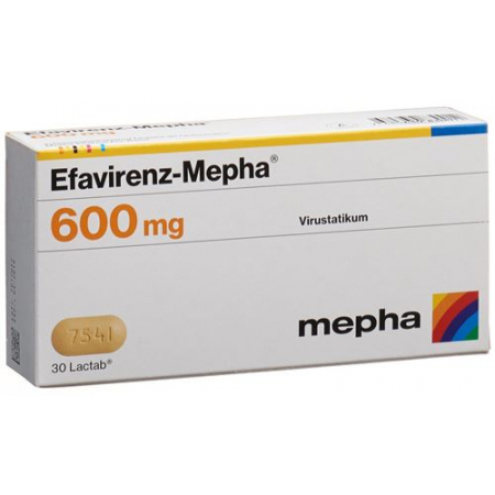 Efavirenz Mepha 600 mg 30 Lactabs