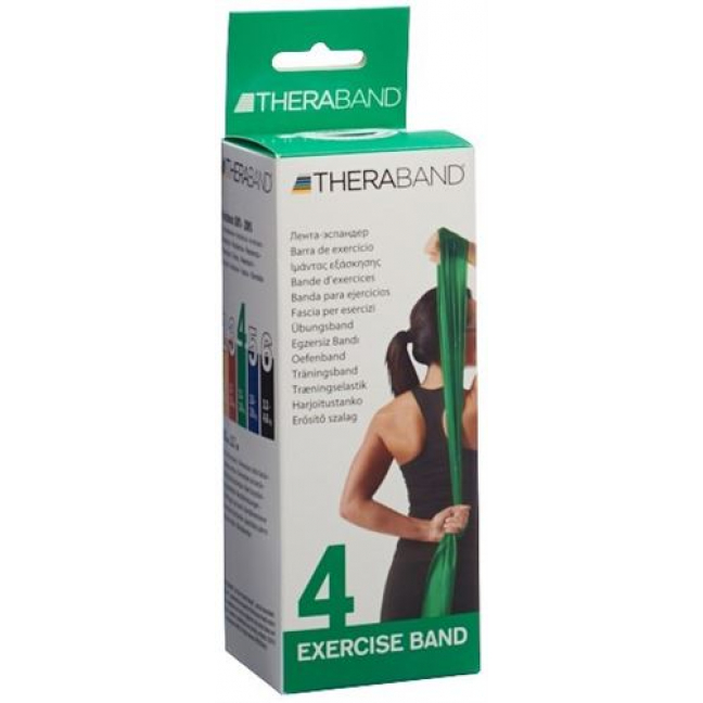 THERA BAND 2.5MX12.7CM GRN STA