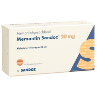 Мемантин Сандоз 20 мг 98 таблеток покрытых оболочкой