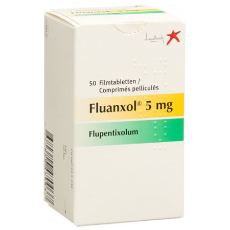 Флюанксол 5 мг 50 таблеток покрытых оболочкой
