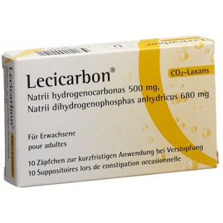Лецикарбон суппозитории для взрослых 10 шт.