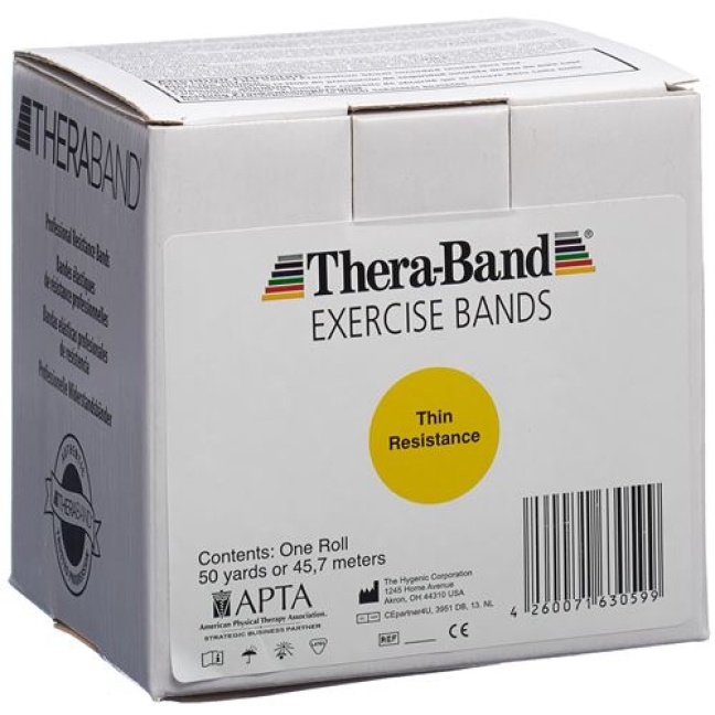 Thera Band 45mx12.7cm жовте світло