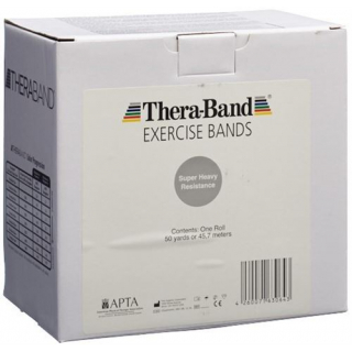 THERA BAND 45MX12.7CM SILBER S
