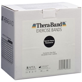 Thera Band 45mx12.7cm чорний особливої ​​міцності