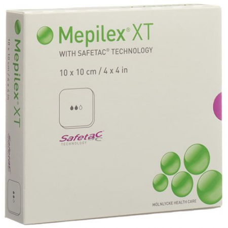 Mepilex Safetac Xt 10x10см стерильный 5 штук