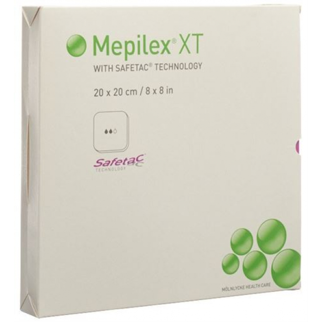 Mepilex Safetac Xt 20x20см стерильный 5 штук