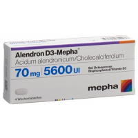 Алендрон Д3 Мефа 70/5600 4 таблеток