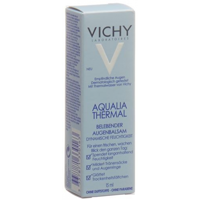 Vichy Aqualia бальзам для глаз 15г