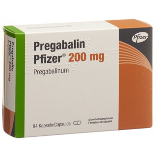 Прегабалин Пфайзер 200 мг 84 капсулы