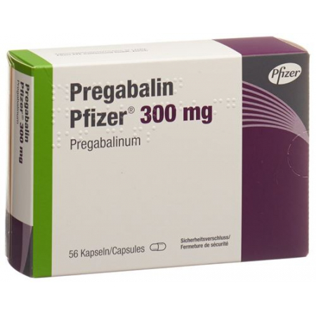 Прегабалин Пфайзер 300 мг 56 капсул