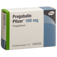 Прегабалин Пфайзер 100 мг 84 капсулы