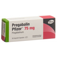 Прегабалин Пфайзер 75 мг 56 капсул