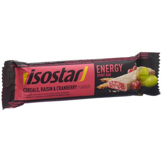 Isostar High Energy Riegel Cranberry 40г