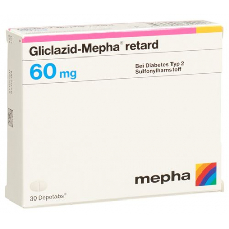 Гликлазид Мефа Ретард 60 мг 90 депо таблеток